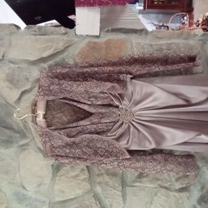 2 Piece Long Formal Gown.  Patra sz 14